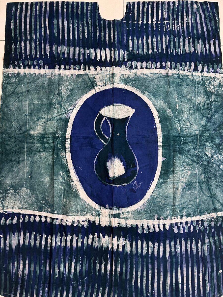 Boubou coloré 100% Coton