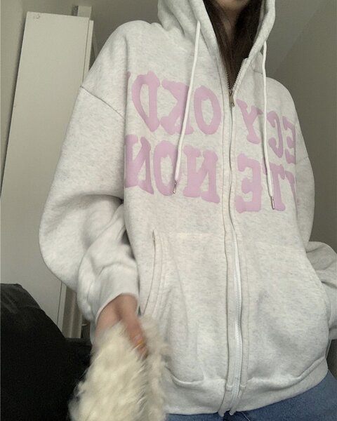 Женское теплое худи