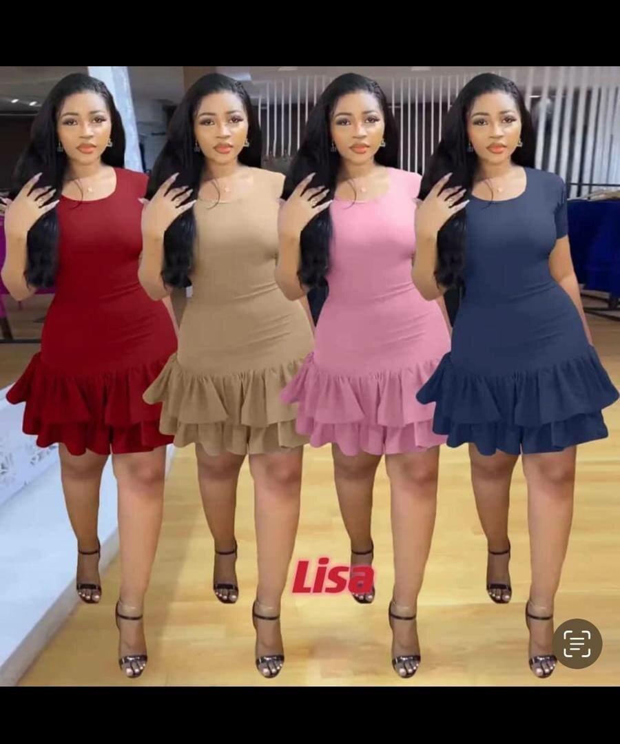 Ladies straight dress available