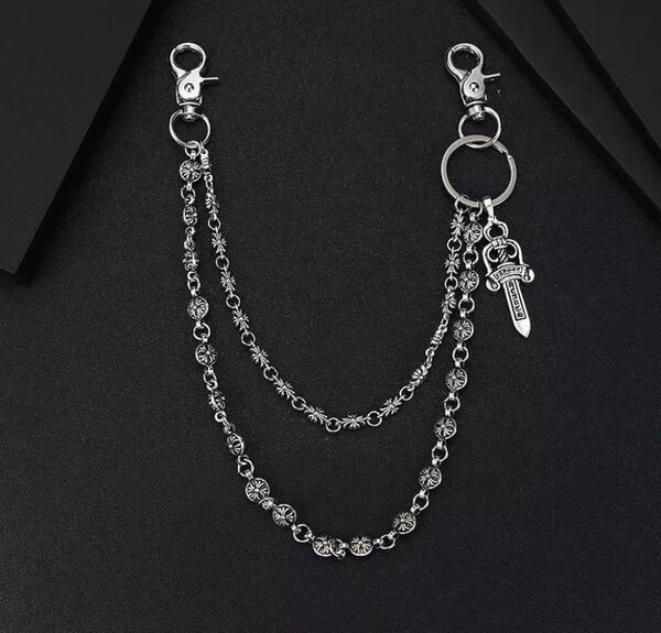 Chaînes de Pantalon Style Punk