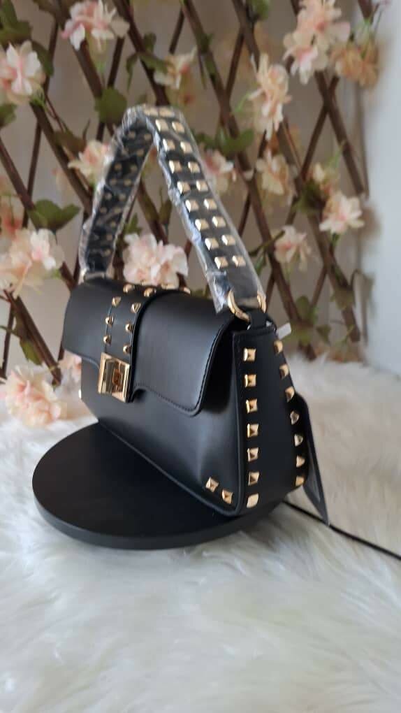 Sac à Main Élégant Cuir Noir