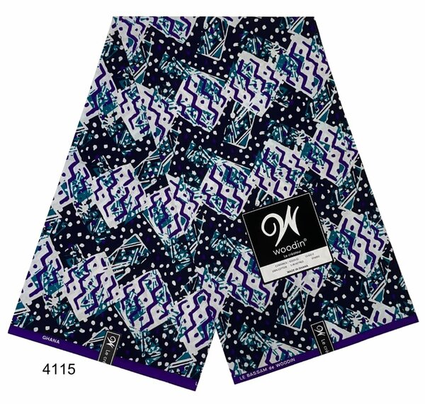 Tissu Africain Woodin Coloré