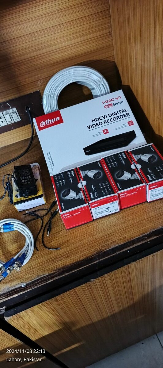 Original Dahua Cctv Camera Setup with 1 year Warranty