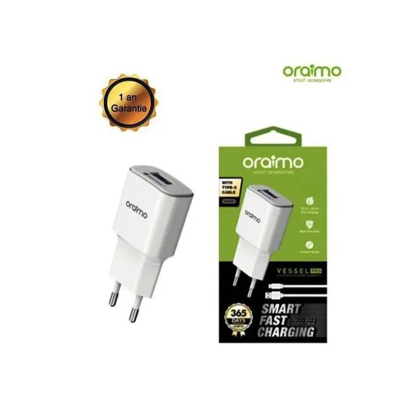 Oraimo Chargeur rapide iphone