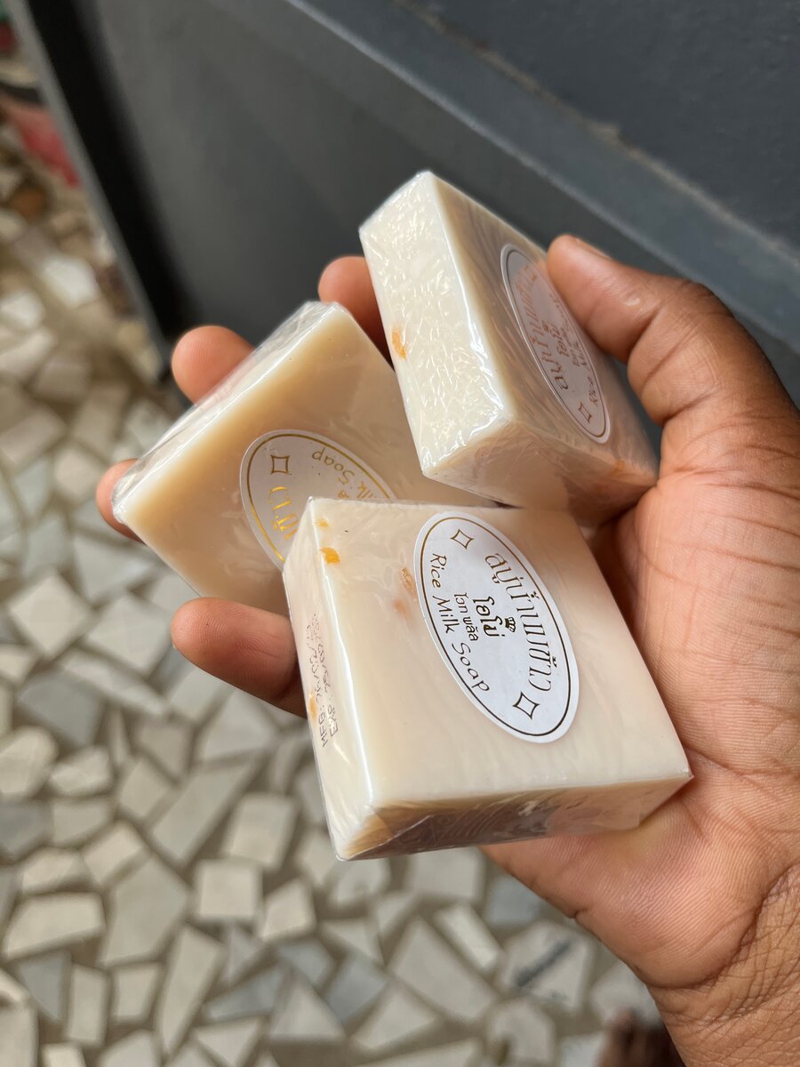 Lot de Savons au Lait de Riz