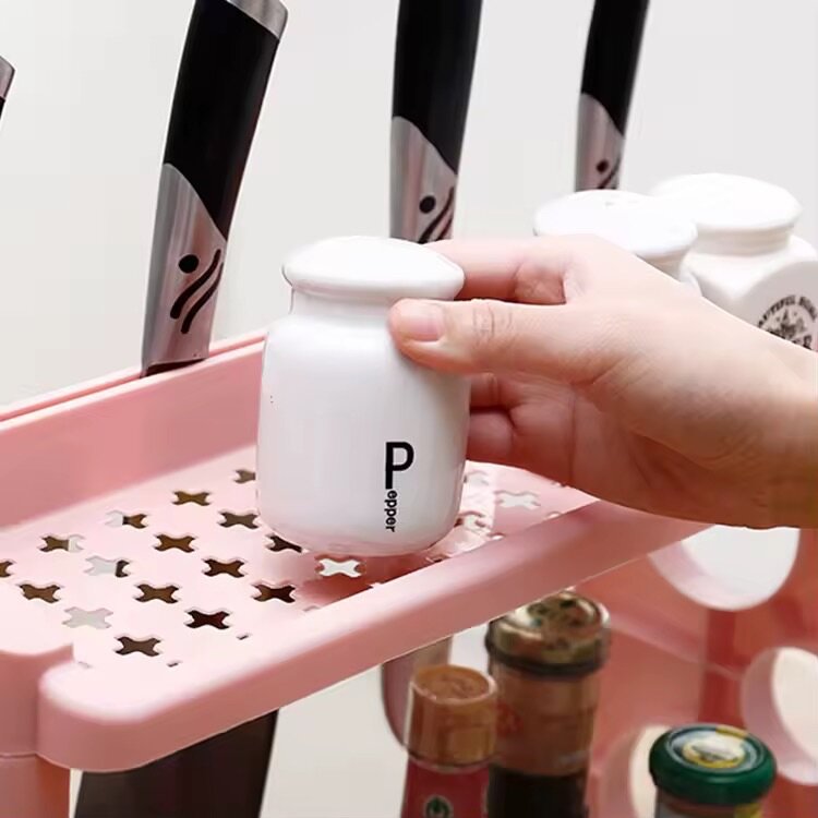 Rangement d'assiette Rose