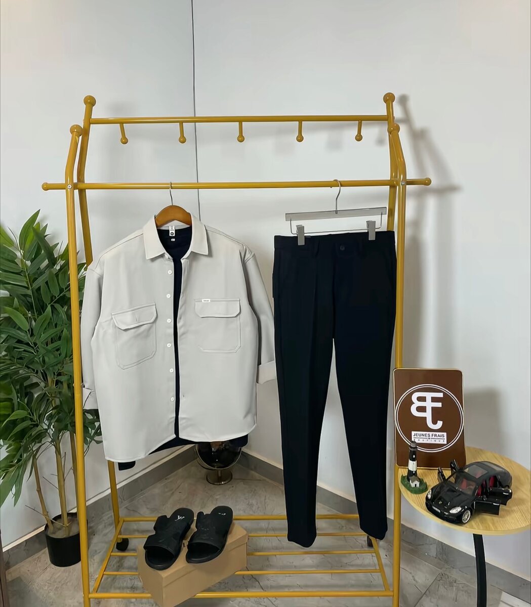 Ensemble Élégant Homme Chemise et Pantalon