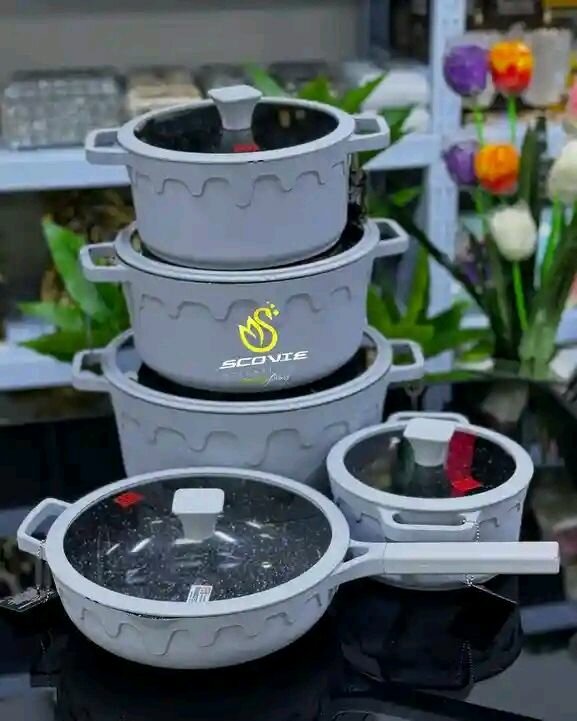 Ensemble de Casseroles Modernes