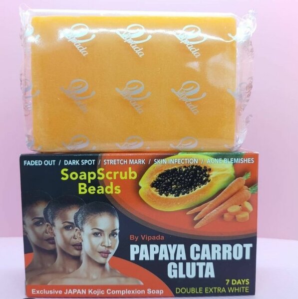 Soap scrub beads
