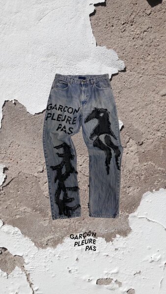 Jeans Baggy« GarçonPleurePas »