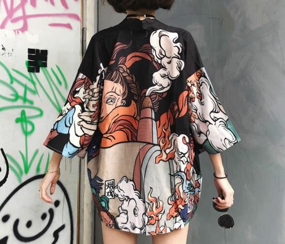 Накидка хаори новое