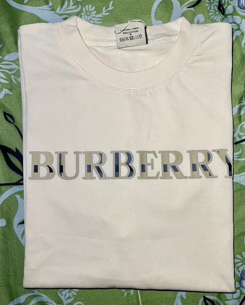 T-shirt Burberry Blanc