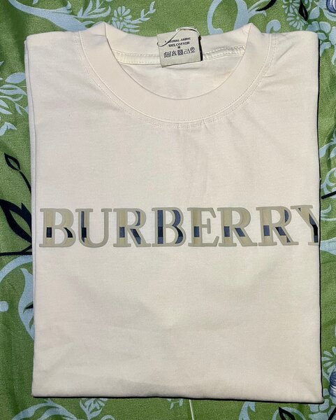 T-shirt Burberry Blanc