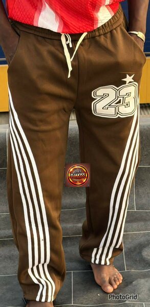 Pantalon de jogging marron stylé