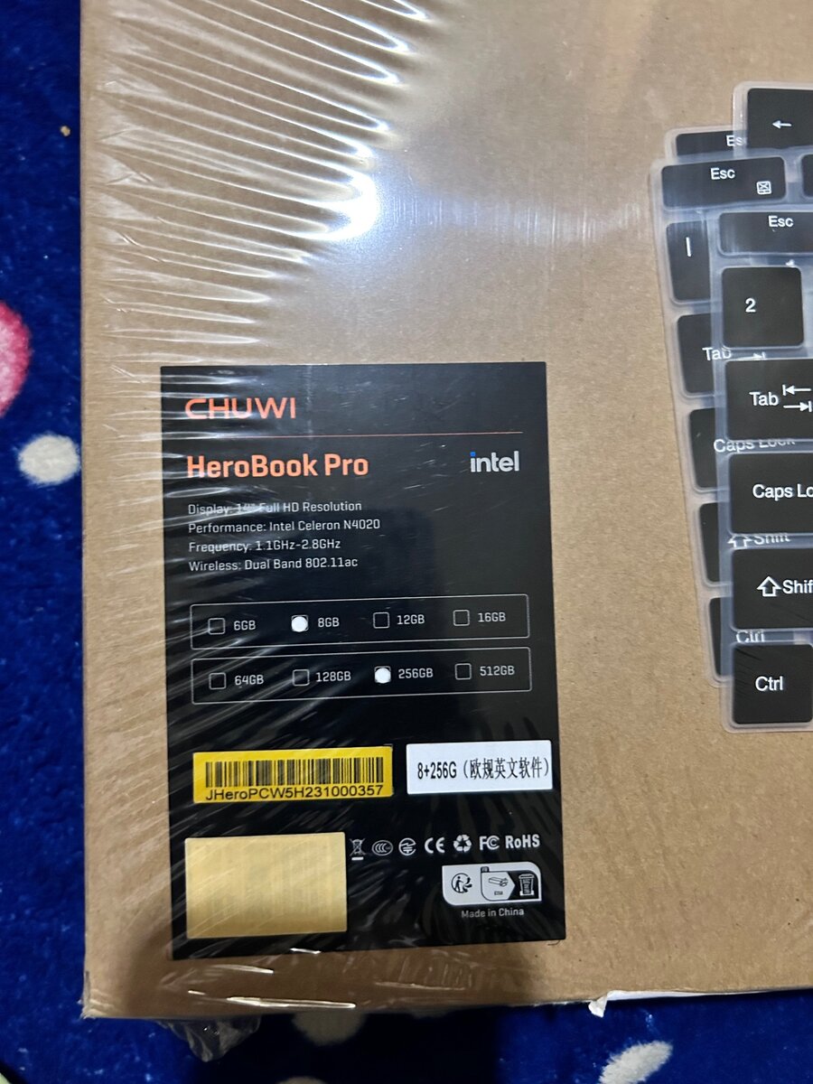 ORDINATEUR CHUWI HEROBOOK PRO