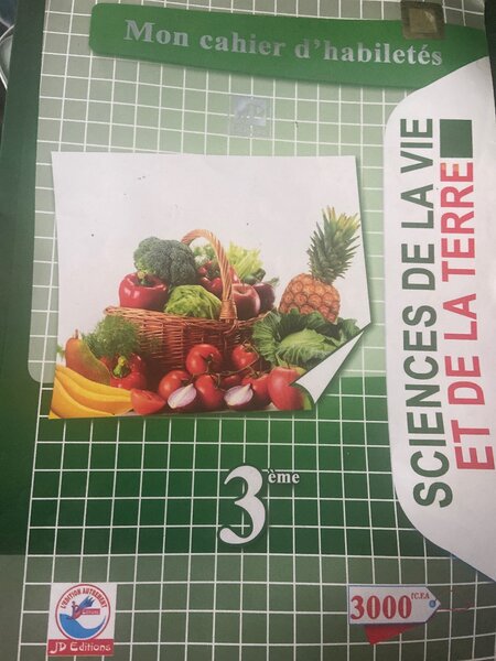 Cahier de SVT 3ème