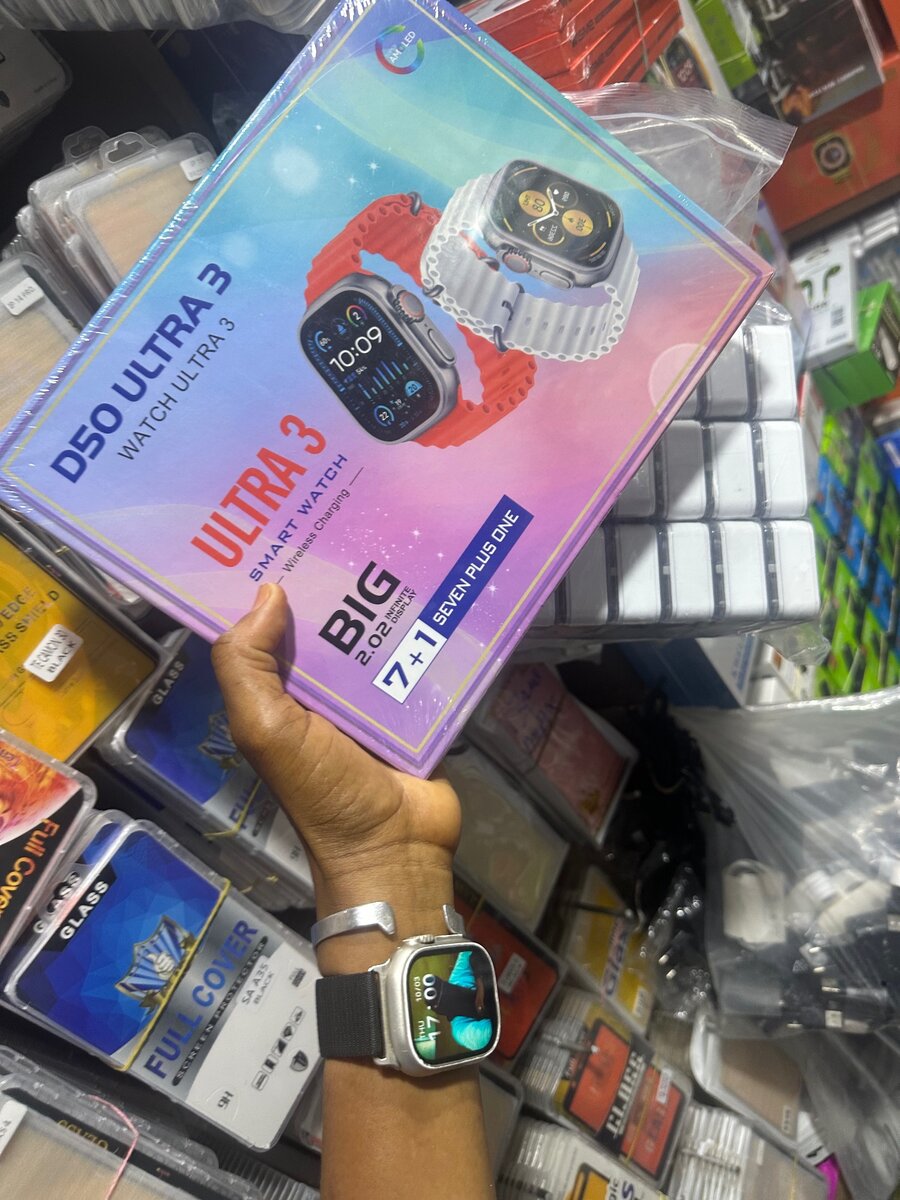 Montre connectée+ AirPodavec plusieurs bracelets