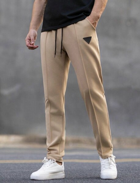 Pantalon de jogging beige homme