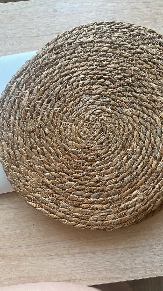 Сервировочные  плетеные салфетки