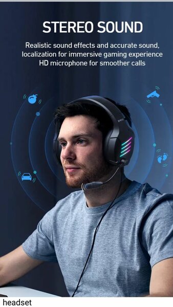 Casque filaire gaming BWOO BX022