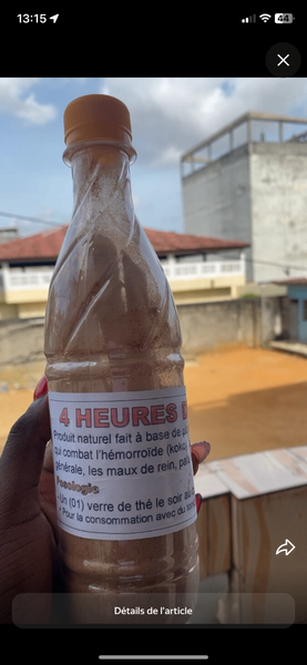 Boisson Naturelle Végétale