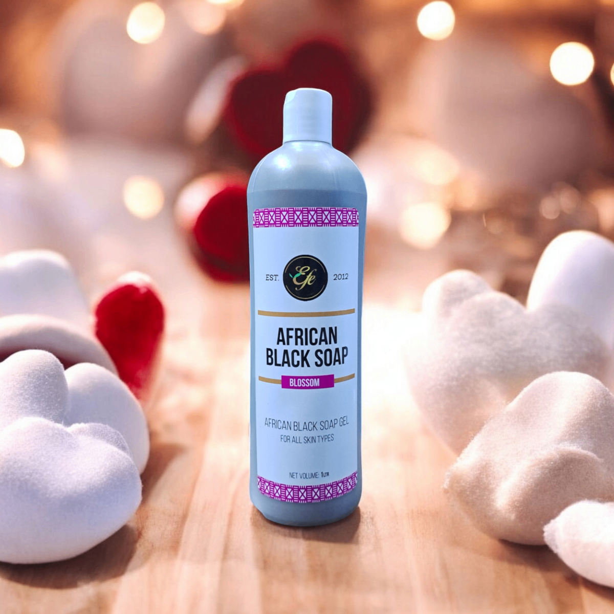 Blossom African Black Soap Bath Gel 1.2 Ltrs