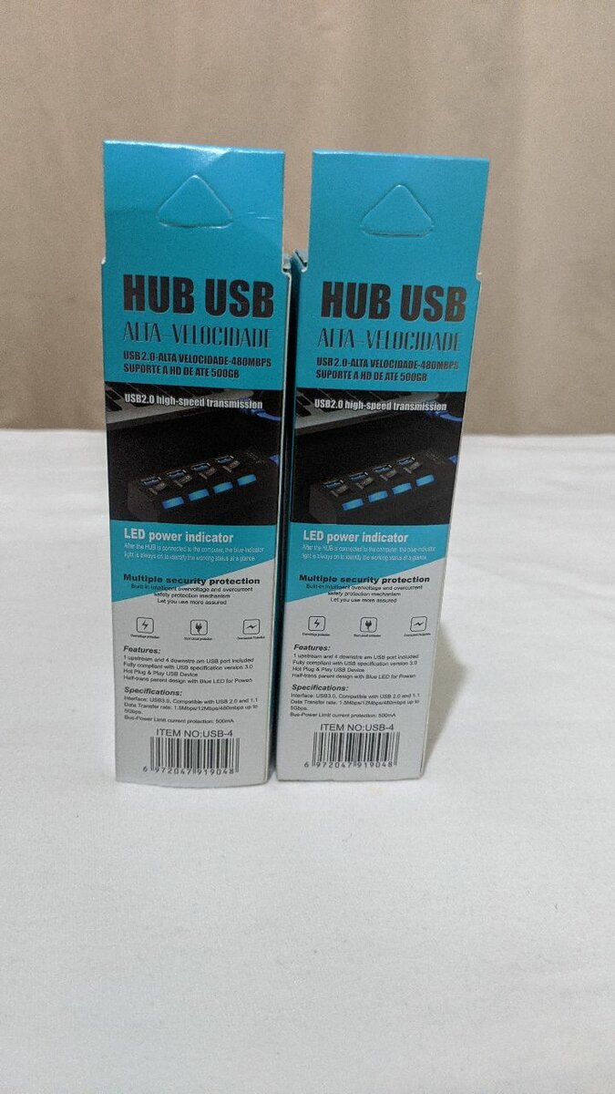 USB 2.0 HUB 5Gbps 4 ports Multi Outlet Multi Charger Cable f