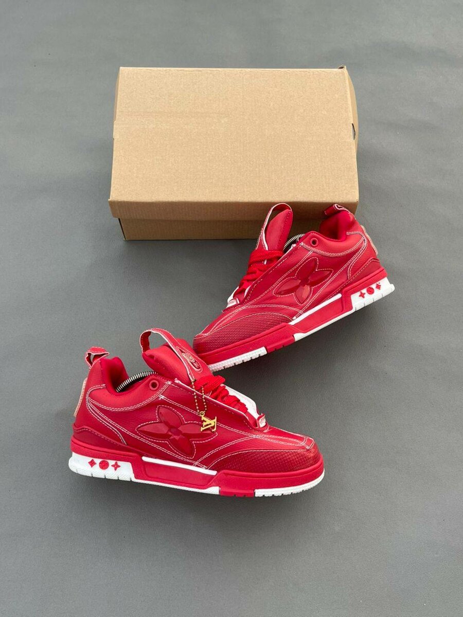 Sneakers rouge modernes