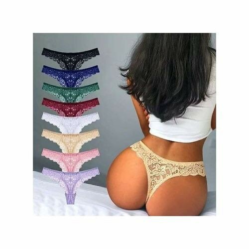 10 pieces lace see through panties
