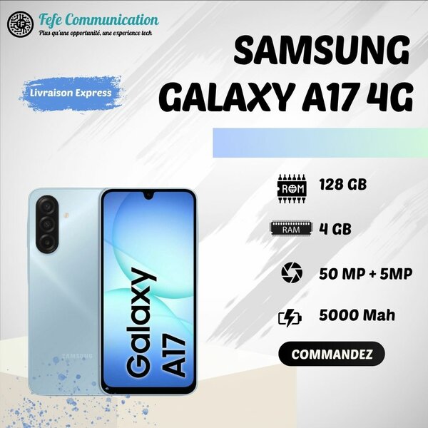 Samsung Galaxy A17 4G - 128GB
