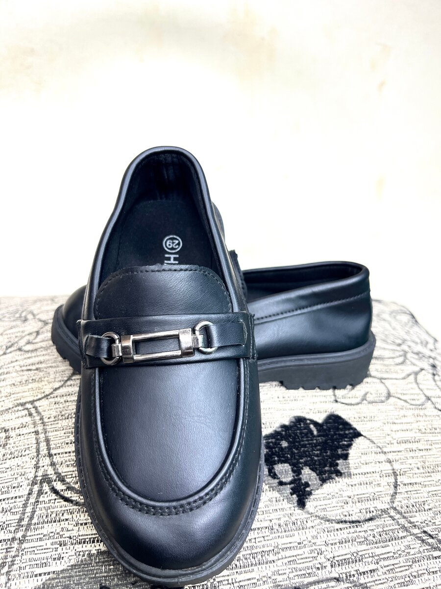 Mocassins élégants en cuir