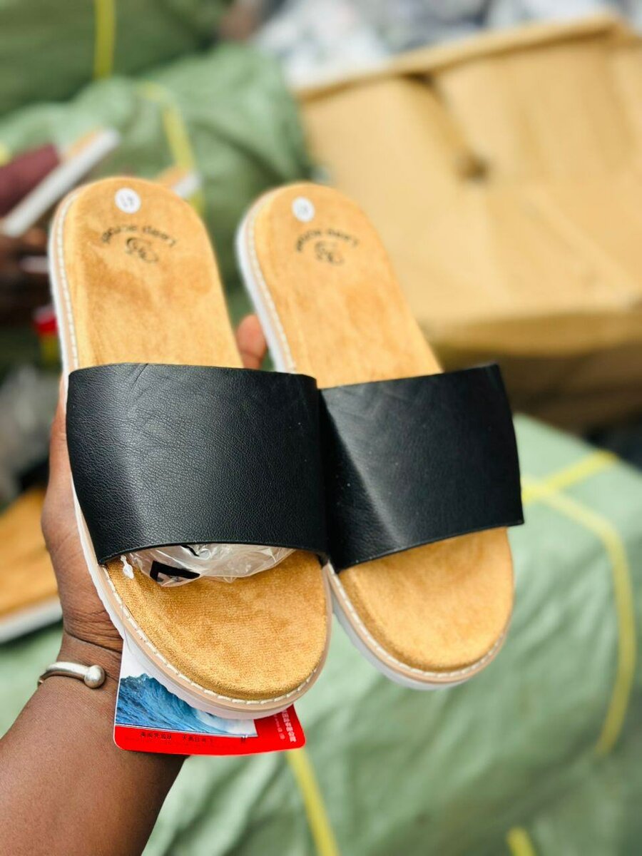 Chaussons en cuir confortables