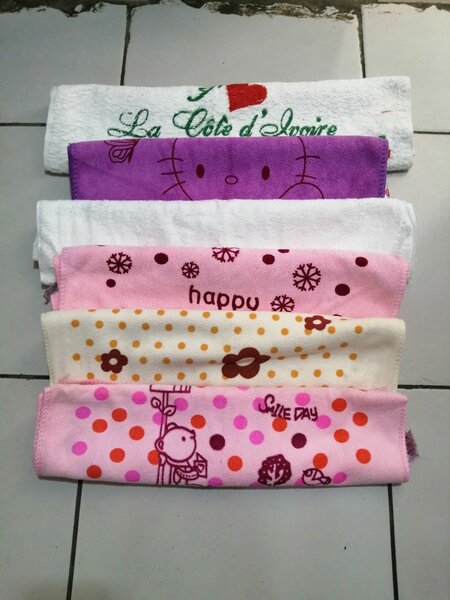 cotonnette 100,mini serviettes et couche en coton