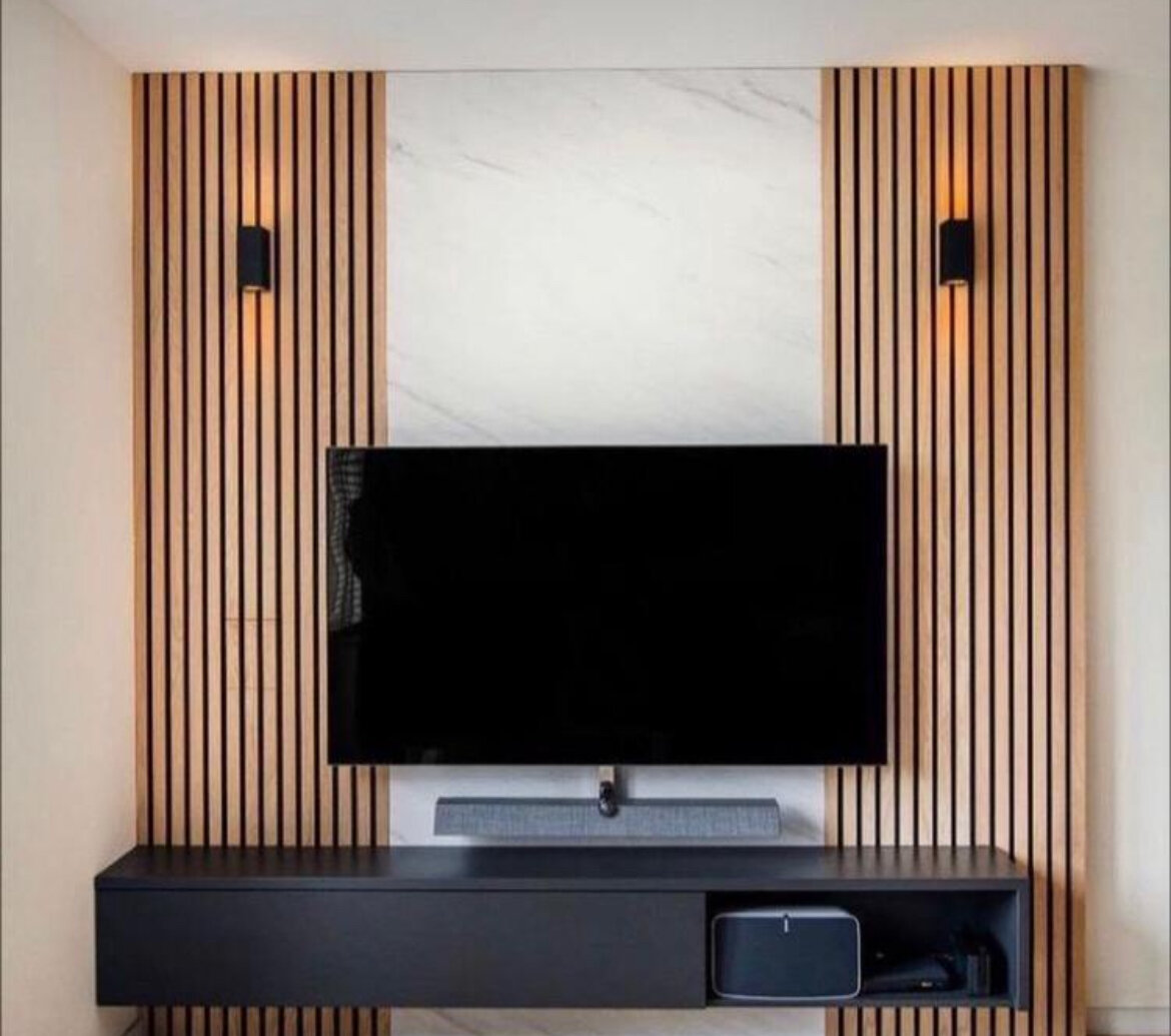 Meuble TV moderne avec rangements