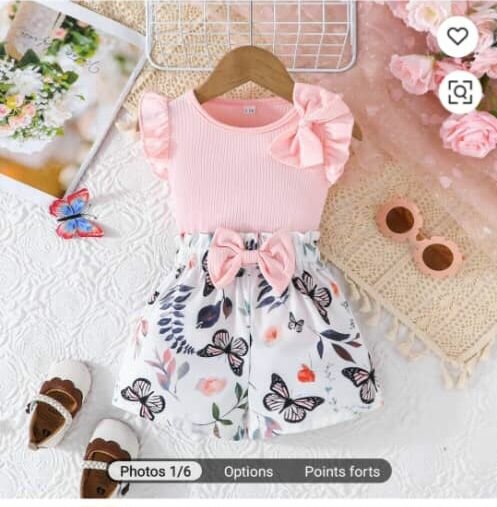 Robe bébé élégante