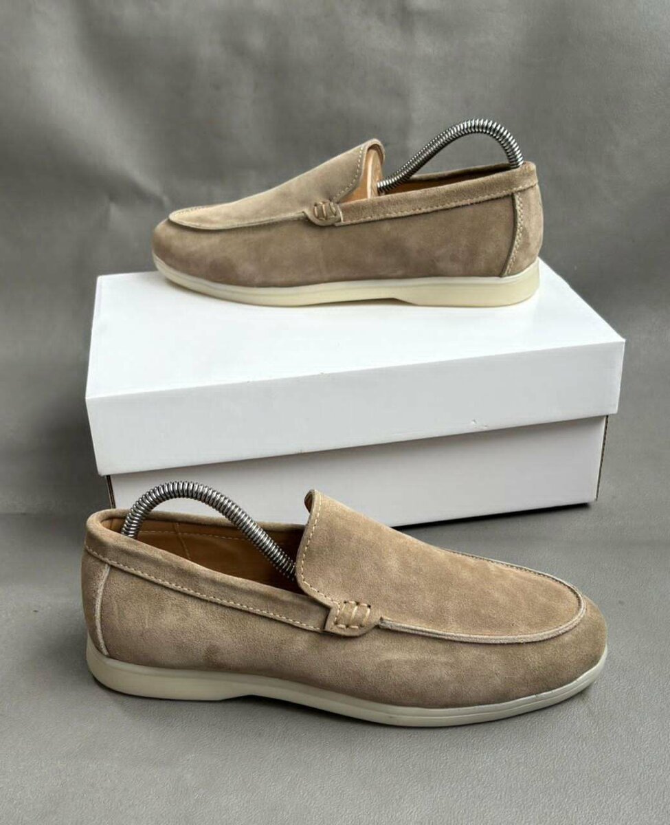 Mocassins en daim élégants