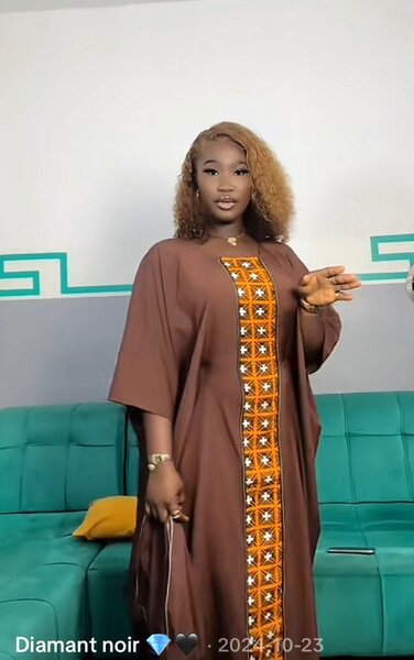 Robe Kaftan Élégante Femme