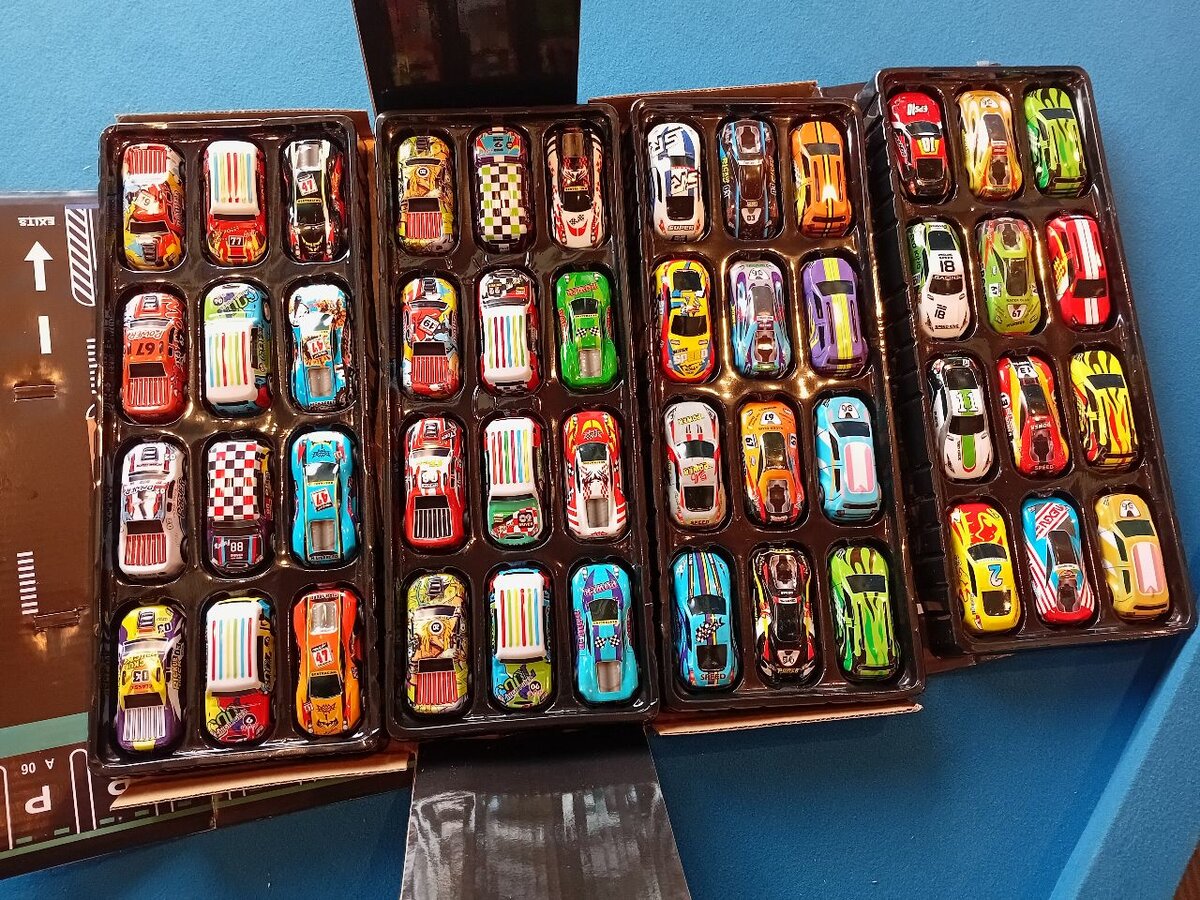 Conteneur de voiturettes