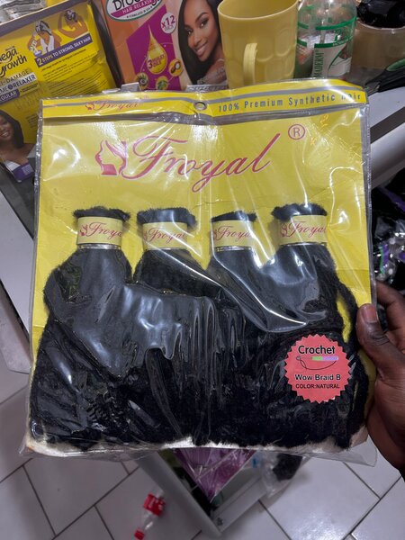 Cheveux Synthétiques Fyryal Crochet