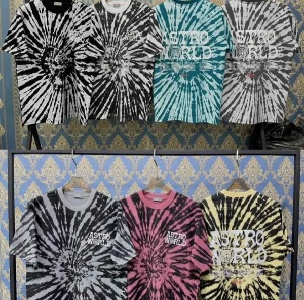T-shirts Tie-Dye Astroworld