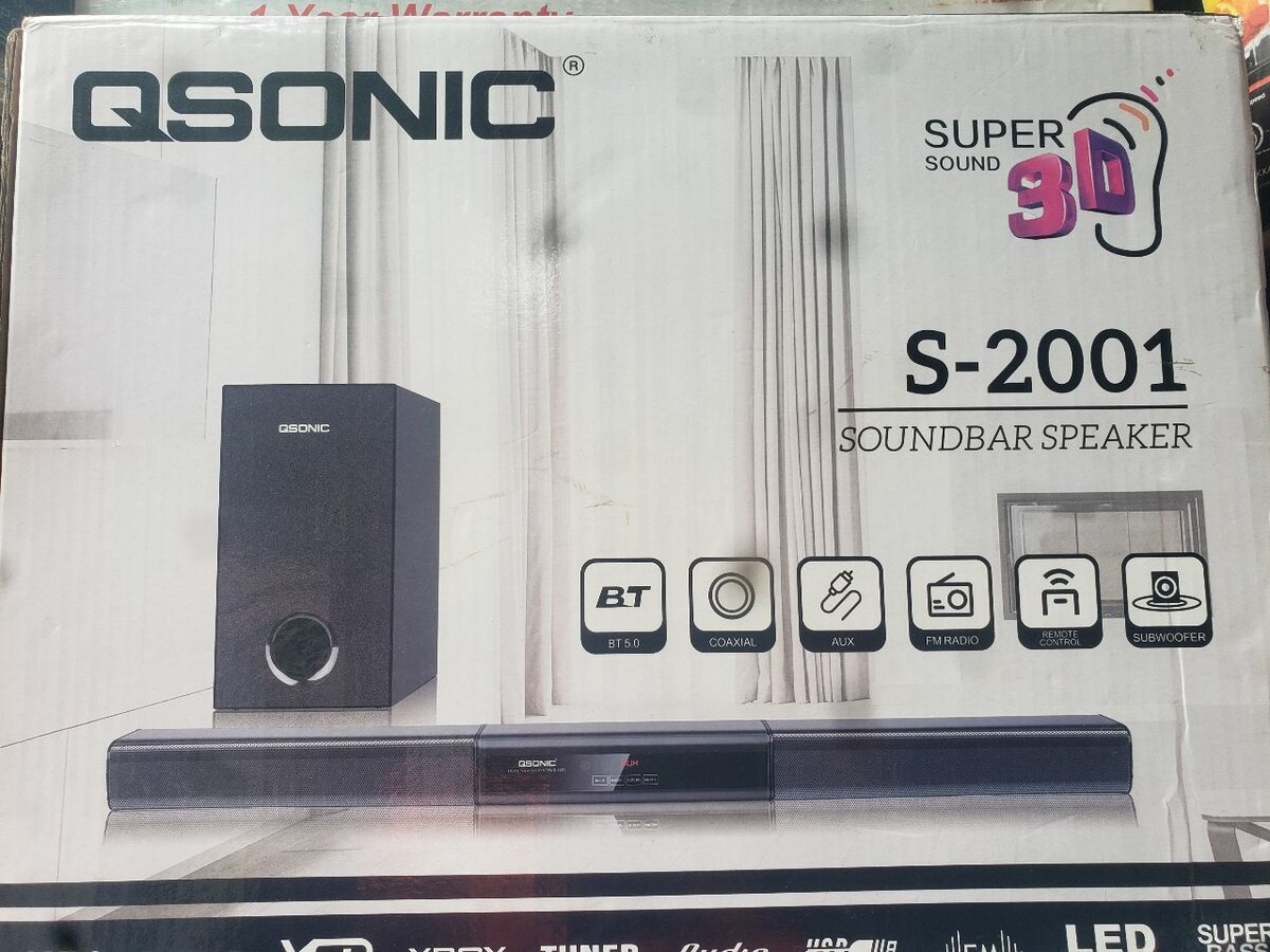 QSONIC S-2001 Soundbar