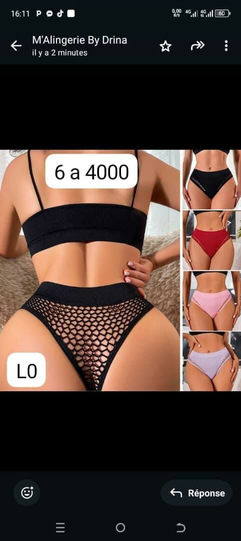 Ensemble de lingerie en dentelle