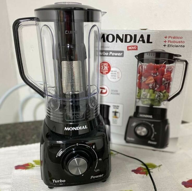 Mondial 2 in 1 Blender with shake and fruit water bottle