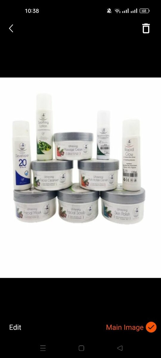 Dr Derma Professional Whiting Facial 120ml set 10 pcs