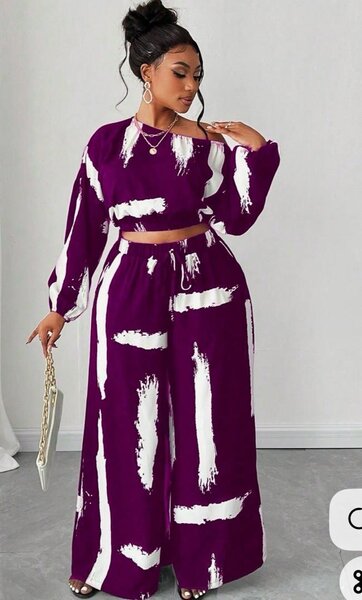 Ensemble imprimé chic