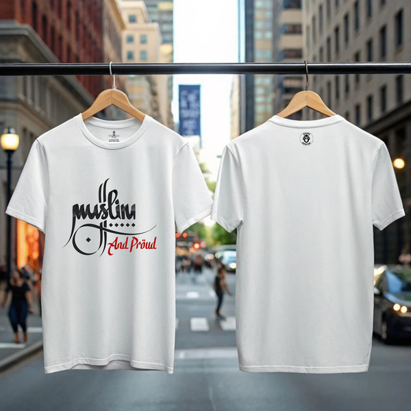 T-shirt "Muslim And Proud"