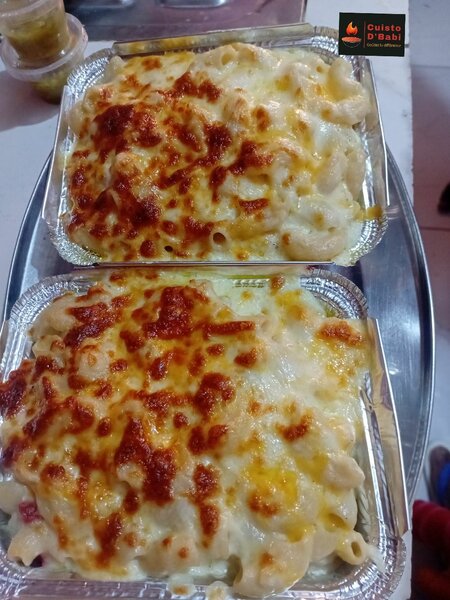 Mac and cheese au jambon