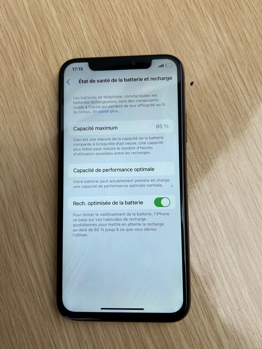 iPhone XS 64Go avec Face ID