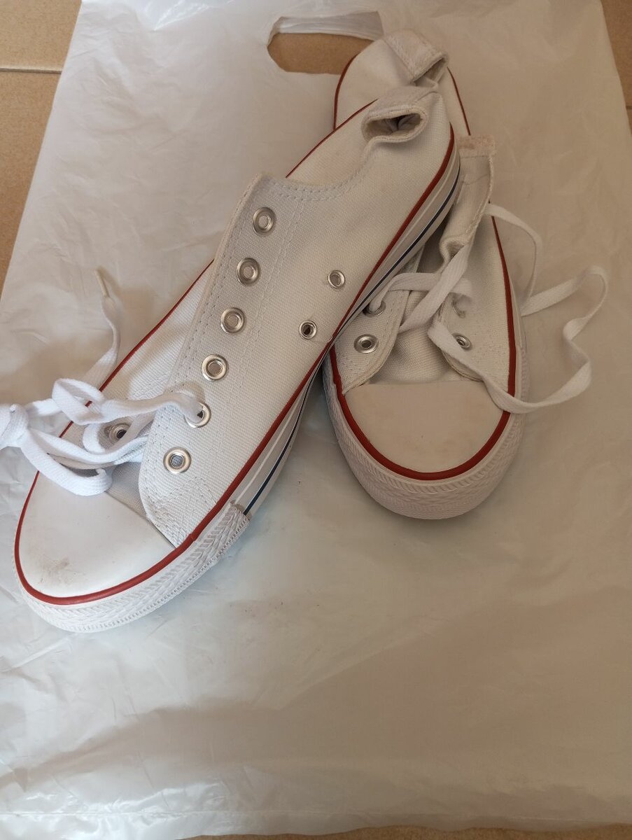 Baskets tendance en toile