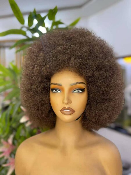 Perruque Afro Bouclée Naturelle